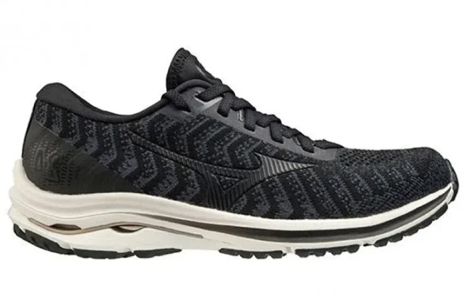 Mizuno Wave Rider 24 Waveknit &laquo;Black Ivory&raquo;