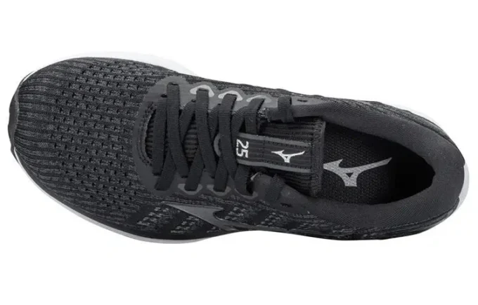Mizuno Wave Rider 25 Waveknit &laquo;Black Grey&raquo;
