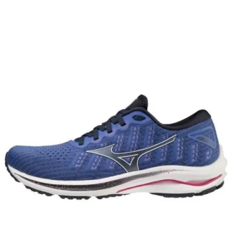 Mizuno Wave Rider 25 Waveknit Super Wide &laquo;Blue White&raquo;