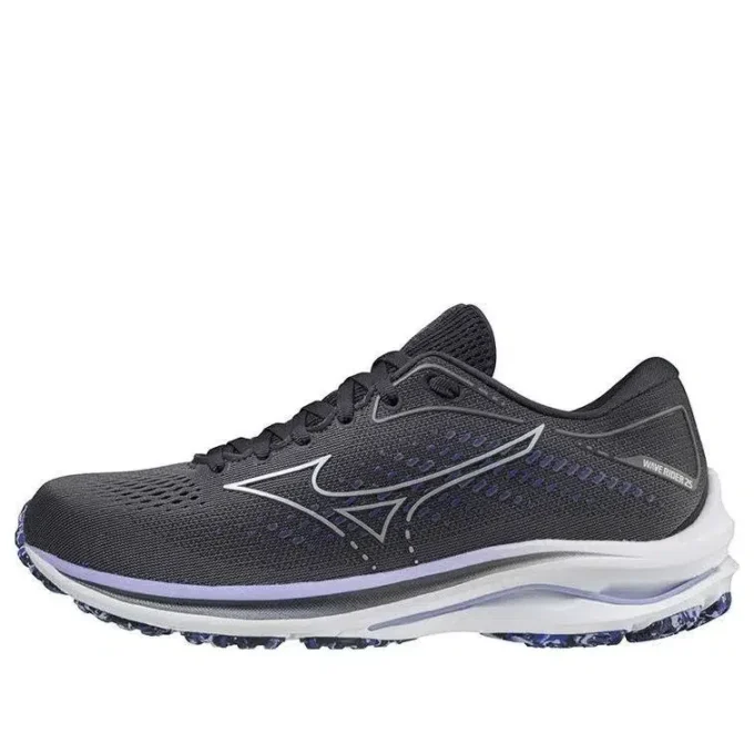 Mizuno Wave Rider 25 Wide &laquo;Black Pearl Violet Glow&raquo;