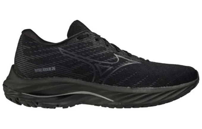 Mizuno Wave Rider 26 &laquo;Black Dark Grey&raquo;