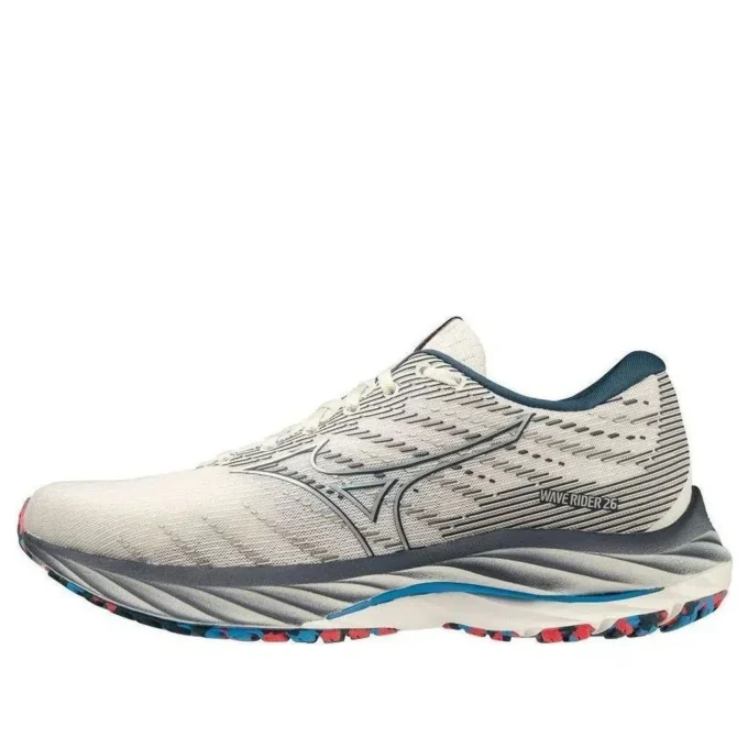 Mizuno Wave Rider 26 Super Wide &laquo;White Blue&raquo;