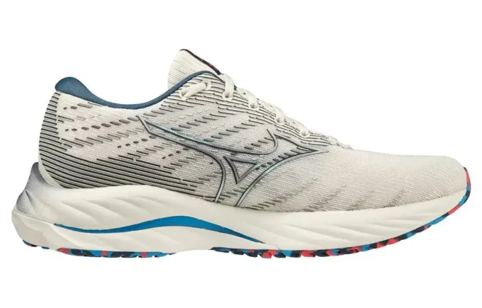Mizuno Wave Rider 26 Super Wide &laquo;White Blue&raquo;