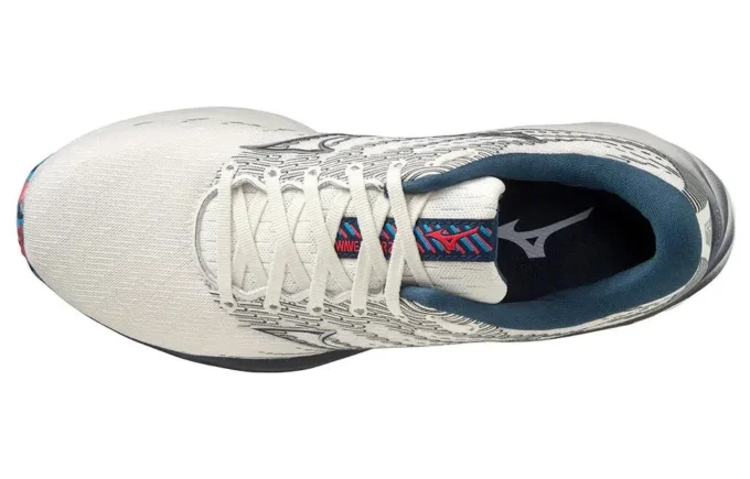 Mizuno Wave Rider 26 Super Wide &laquo;White Blue&raquo;