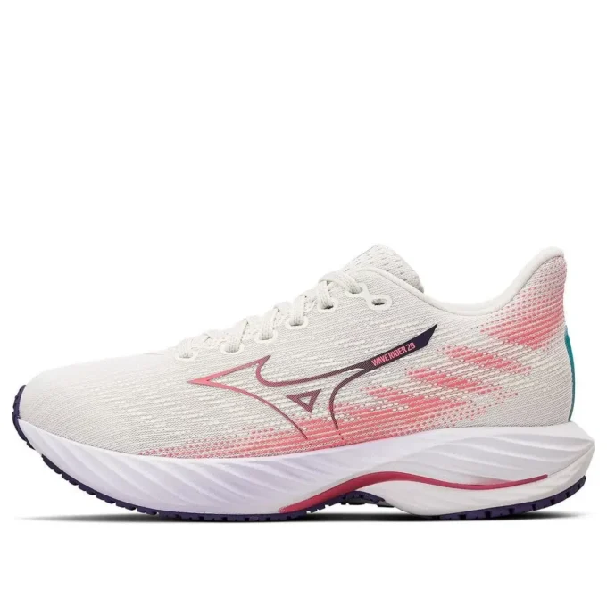 Mizuno Wave Rider 28 &laquo;Cream White Pink&raquo;