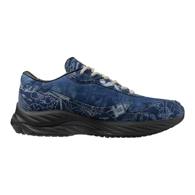 Mizuno x BUAISOU Wave Rider Beta &laquo;Mugen Blue White&raquo;