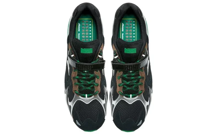 Mizuno x Randomevent Wave Rider 1 &laquo;Black Green Silver&raquo;