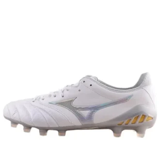 Morelia Neo3 III Japan Soccer Cleats &laquo;White Grey&raquo;