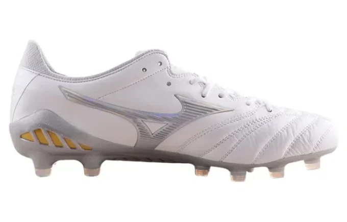 Morelia Neo3 III Japan Soccer Cleats &laquo;White Grey&raquo;